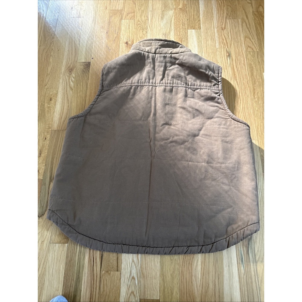 Premium Lee Sherpa lined vest xl zipper quilted‎ Heavy Duty.  Never Worn - Picture 4 of 4